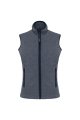 Dames Fleece bodywarmer Kariban K906 FRENCH NAVY HEATHER